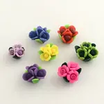 Handmade Polymer Clay Flower Beads