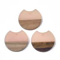 Resin & Walnut Wood Pendants