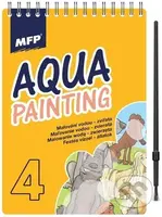 Aqua Painting - Malování vodou - zvířata 4 / maľovanie vodou - zvieratá 4 - kniha z kategorie Omalovánky