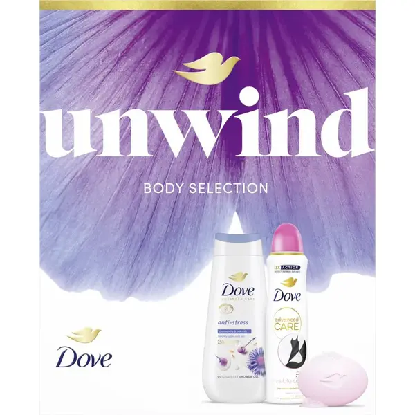 Dove Unwind dárková sada pro ženy