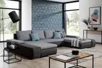 Sedací souprava Marino - symetrická látka: Portland 90/ Portland 95