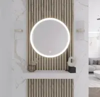 Zrcadlo Orandiu Rozměry: 80 cm, Varianta: Osvětlení L