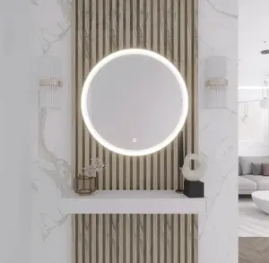 Zrcadlo Orandiu Rozměry: 80 cm, Varianta: Osvětlení L