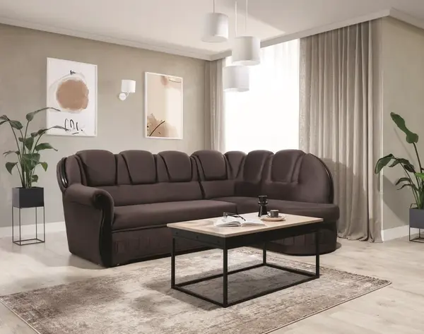 Sedací souprava Lord Provedení: Pravá varianta, látka: Monolith 29