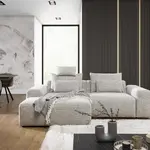 Sedací souprava Bastia 7 Provedení: Levá varianta, látka: Castel 85