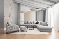 Sedací souprava Hermes L Provedení: Pravá varianta, látka: Aragon 56