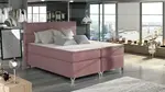 Boxspring Amadeo Rozměr: 160 x 200 cm, látka: MatVelvet 63, Varianta: Bez LED osvětlení