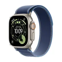 Apple Watch Ultra 3 - 49mm Trail Loop přírodní/jasně modré S/M