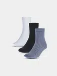 Children's Casual Socks Above the Ankle with Organic Cotton (3Pack) 4F - Multicolored