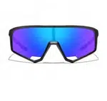Sports sunglasses WAYE - 7 Black w Blue Multi lens Cat. 3