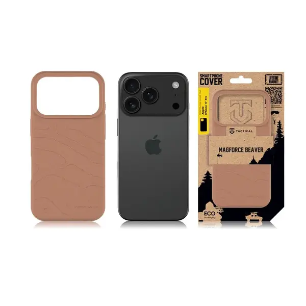 Zadní kryt Tactical MagForce Beaver pro Apple iPhone 17 Pro, mocha mousse