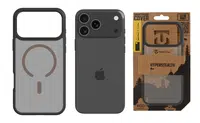 Zadní kryt Tactical MagForce Hyperstealth 2.0 pro Apple iPhone 17 Pro Max, černá-teplá hnědá