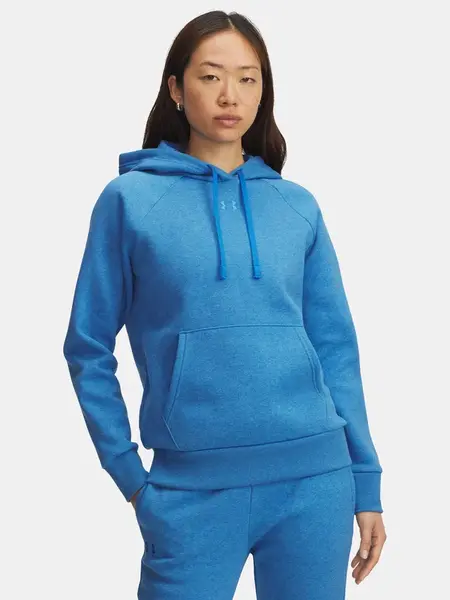 Dámská mikina Under Armour UA Rival Fleece Hoodie-BLU - Dámské