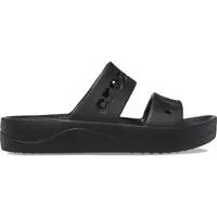 Crocs BAYA PLATFORM SANDAL Dámské pantofle, černá, velikost 39/40