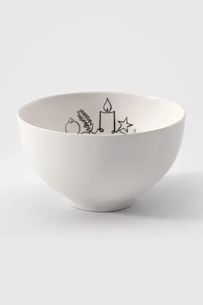Miska Villeroy & Boch Xmas Statement 14 cm bílá barva