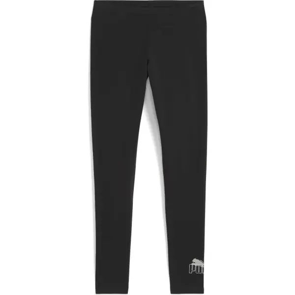 Puma ESSENTIALS LOGO LAB LEGGINS Dámské legíny, černá, velikost
