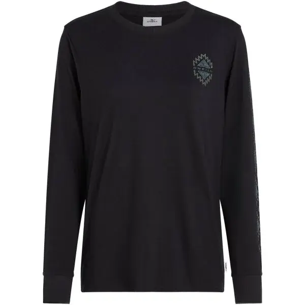 O'Neill T-SHIRT Dámské tričko s dlouhým rukávem, černá, velikost