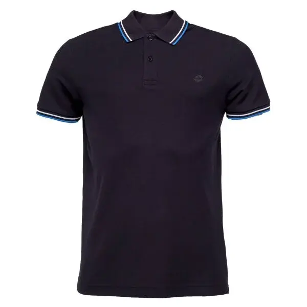 Lotto CLASSICA I POLO SHIRT Pánské polo triko, černá, velikost