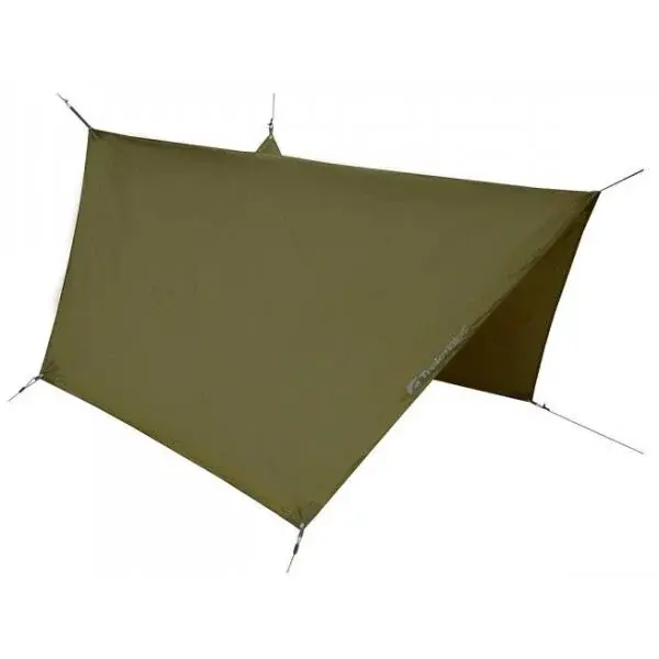 TREKMATES HEXAGON TARP Bivakovací plachta, tmavě zelená, velikost