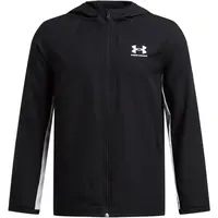 Under Armour RIVAL WOVEN JACKET Chlapecká bunda, černá, velikost XL