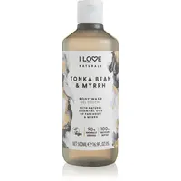 I Love Naturals Tonka Bean & Myrrh sprchový gél 500 ml