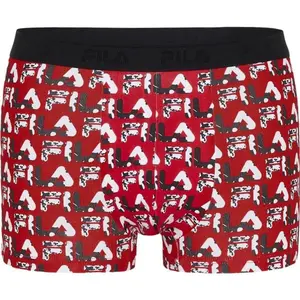 Fila MAN BOXER Pánské boxerky, červená, velikost