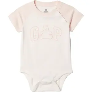 GAP BAS LOGO Dětské body, bílá, velikost