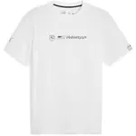 Puma BMW M MOTORSPORT LOGO TEE+ Pánské triko, bílá, velikost