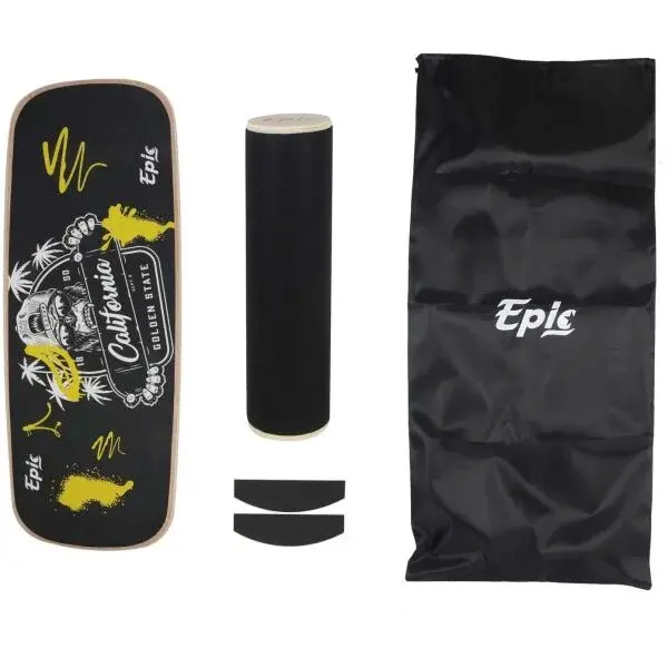 EPICSTAR GORILOFORNIA Balanční deska, černá, velikost