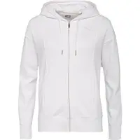 Puma HER FULL-ZIP HOODIE Dámská mikina, bílá, velikost