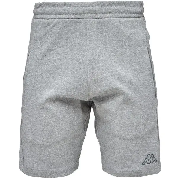 Kappa LOGO EKEZO Pánské šortky, šedá, velikost