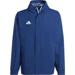 adidas ENTRADA 22 ALL WEATHER JACKET Pánská fotbalová bunda, modrá, velikost XXL