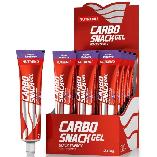 Nutrend CARBOSNACK 50 G BORŮVKA Energetický gel, , velikost 50 G