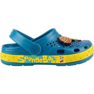 Coqui LINDO SPONGEBOB Dětské clogsy, modrá, velikost