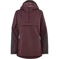 KARI TRAA VOSS ANORAK Dámská outdoorová bunda, vínová, velikost