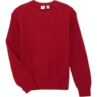 GAP CASHSOFT CREW Chlapecký svetr, červená, velikost