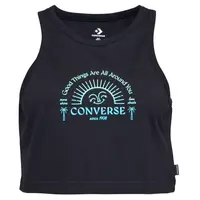 Converse GOOD VIBES Dámský top, černá, velikost