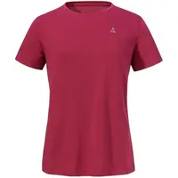 Schöffel T SHIRT HOHBERG Rychleschnoucí dámské tričko, vínová, velikost