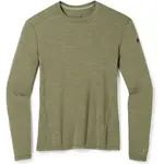 Smartwool CLASSIC THERMAL MERINO BL CREW BOXED Pánské triko, khaki, velikost