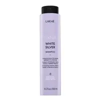 Lakmé Teknia White Silver Shampoo neutralizujúci šampón pre platinovo blond a šedivé vlasy 300 ml