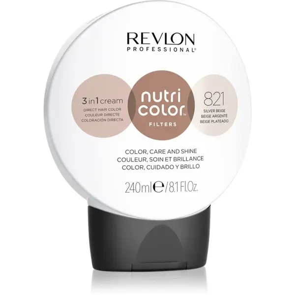 Revlon Professional Nutri Color Filters Toning vyživujúca tónovacia maska pre profesionálne použitie 821 240 ml