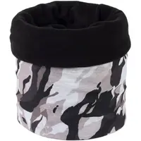 Finmark MULTIFUNCTIONAL SCARF Dětský šátek, černá, velikost UNI
