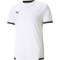 Puma TEAM LIGA JERSEY TEE Pánské fotbalové triko, bílá, velikost XXXL