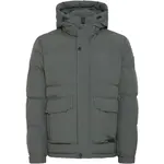 BLEND BHFERDINAN SHORT Pánská zimní bunda, šedá, velikost