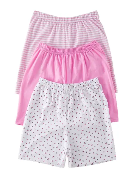 Trendyol Curve Pyžamové nohavice  ružová / biela