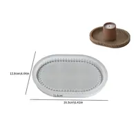 DIY Jewelry Plate Silicone Molds