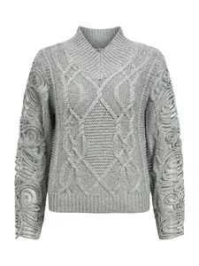 OBJECT Sveter 'OBJELISSE'  sivá