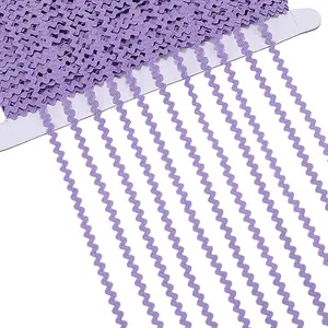 40M Polyester Wavy Fringe Trim Ribbon