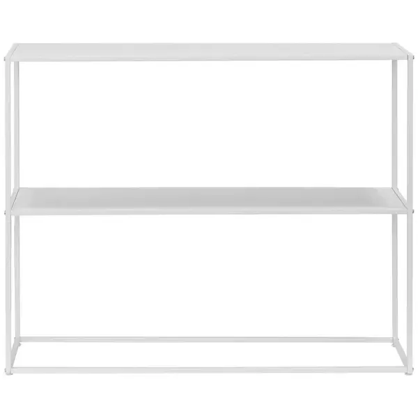 PBJ KONZOLOVÝ STOLEK, bílá, 100/79/29 cm