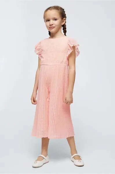 Dětský overal Mayoral béžová barva